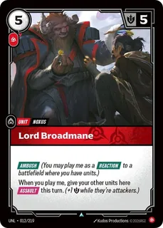 Lord Broadmane 012/219