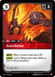 Scorchclaw 016/219