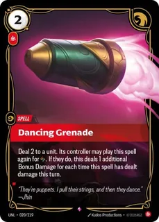 Dancing Grenade 020/219