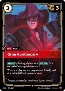 Grim Apothecary 021/219