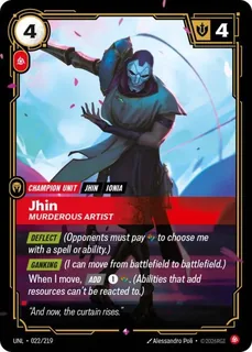 Jhin, Murderous Artist 022/219