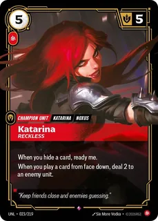 Katarina, Reckless 023/219