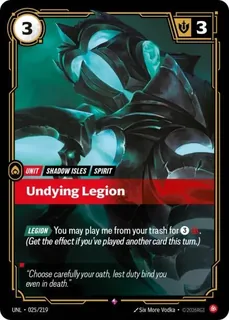 Undying Legion 025/219