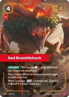 Red Brambleback 029/219