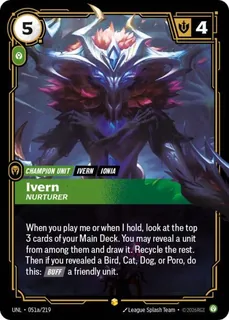Ivern, Nurturer 051a/219