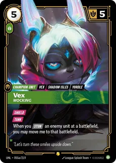 Vex, Mocking 055a/219