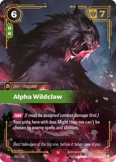 Alpha Wildclaw 057/219