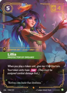Lillia, Protector of Dreams 058/219