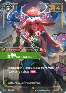 Lillia, Protector of Dreams 058a/219