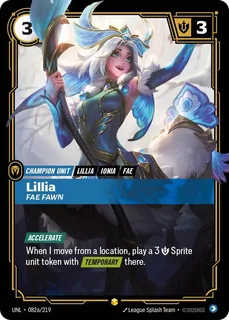 Lillia, Fae Fawn 082a/219