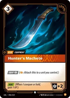 Hunter's Machete 096/219