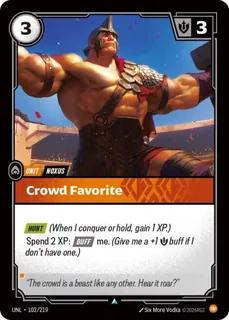 Crowd Favorite 102/219