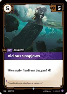 Vicious Snapjaws 129/219