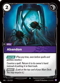 Abandon 131/219