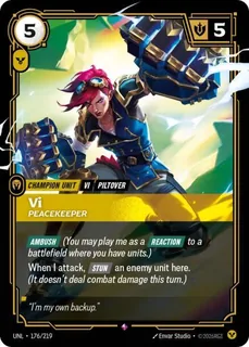 Vi, Peacekeeper 176/219