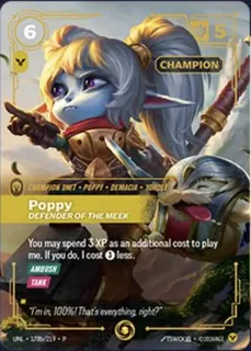 Poppy, Defender of the Meek 178b/219P