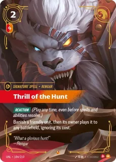 Thrill of the Hunt 184/219