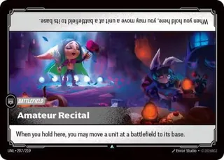 Amateur Recital 207/219