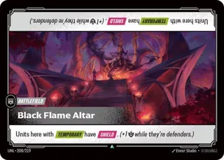 Black Flame Altar 208/219