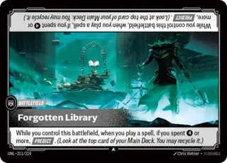 Forgotten Library 211/219