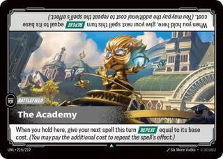 The Academy 216/219