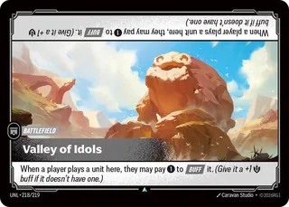 Valley of Idols 218/219