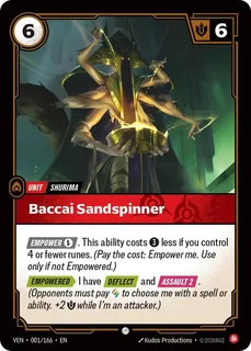 Baccai Sandspinner 001/166