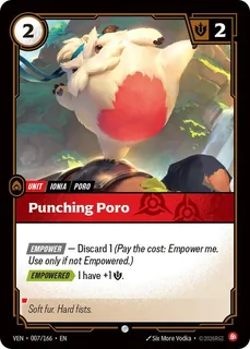 Punching Poro 007/166