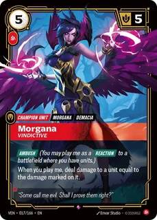 Morgana, Vindictive 017/166