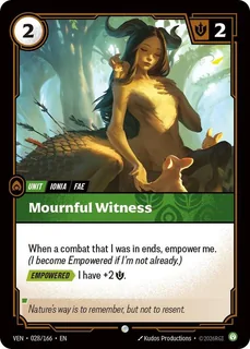 Mournful Witness 028/166