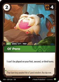 Ol' Poro 029/166