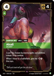 Akali, Silent 038/166