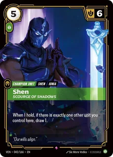 Shen, Scourge of Shadows 042/166