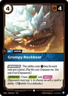 Grumpy Rockbear 050/166