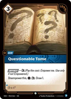 Questionable Tome 054/166