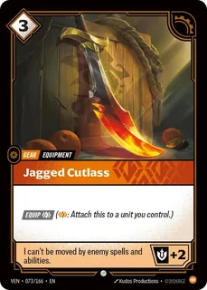 Jagged Cutlass 073/166