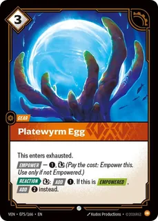 Platewyrm Egg 075/166