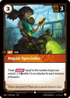 Repair Specialist 076/166
