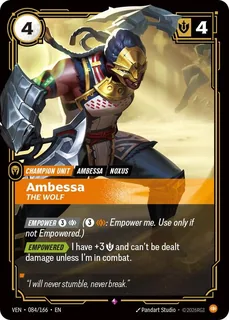 Ambessa, The Wolf 084/166