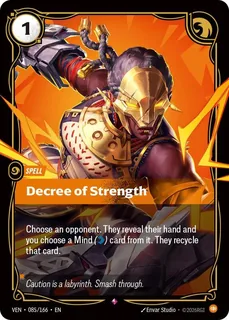 Decree of Strength 085/166
