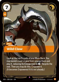 Wild Claw 089/166