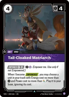 Tail-Cloaked Matriarch 104/166