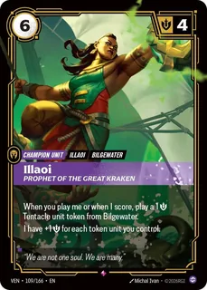 Illaoi, Prophet of the Great Kraken 109/166