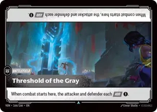 Threshold of the Gray 166/166