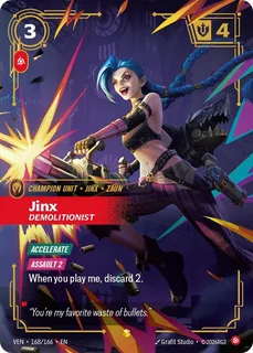 Jinx, Demolitionist 168/166