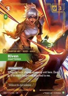 Riven, Shattered 171/166
