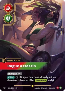 Akali, Rogue Assassin 189/166