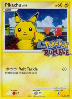 Pikachu 007/16