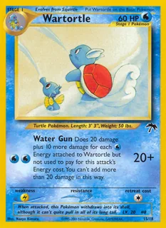 Wartortle 015/18