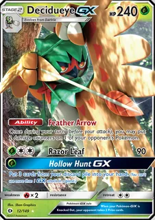 Decidueye GX 012/149